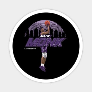 Malik Monk Sacramento Skyline Magnet